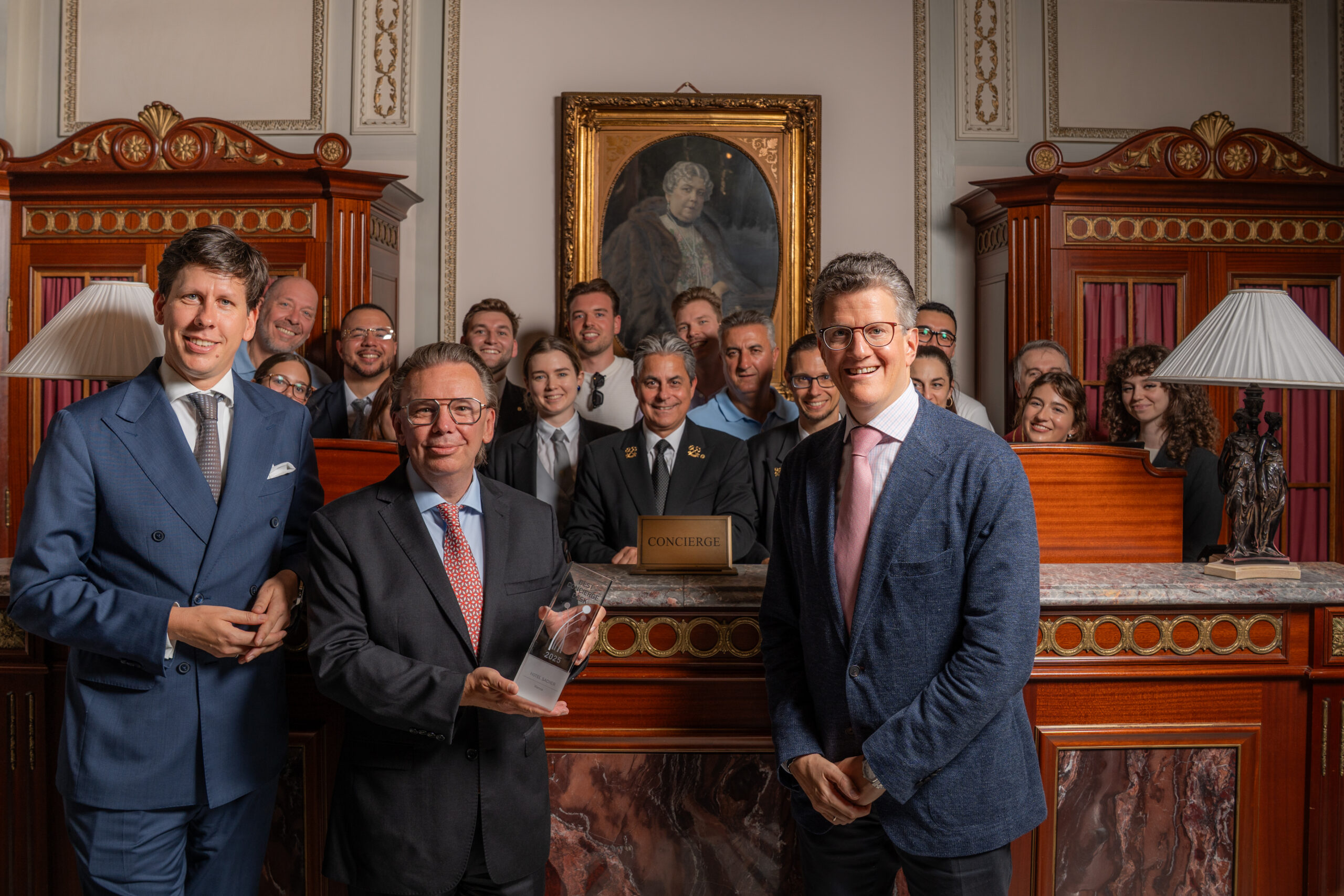 Hotel Sacher erhält den „Best Concierge Desk Award 2025“