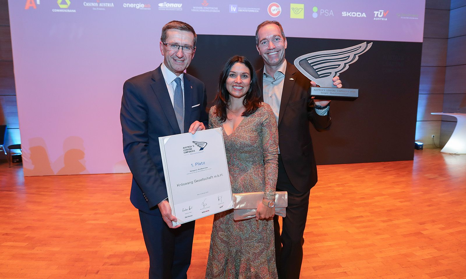 Kröswang bei ALC-Wirtschaftspreis auf Platz eins