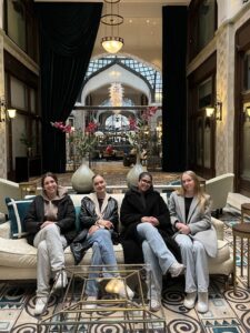 v.l.n.r Four Seasons BudapestLivia Kolowrat, Jasmin Enengel, Abela Alnajaffi, Sophia Waffek. © Amuse Bouche