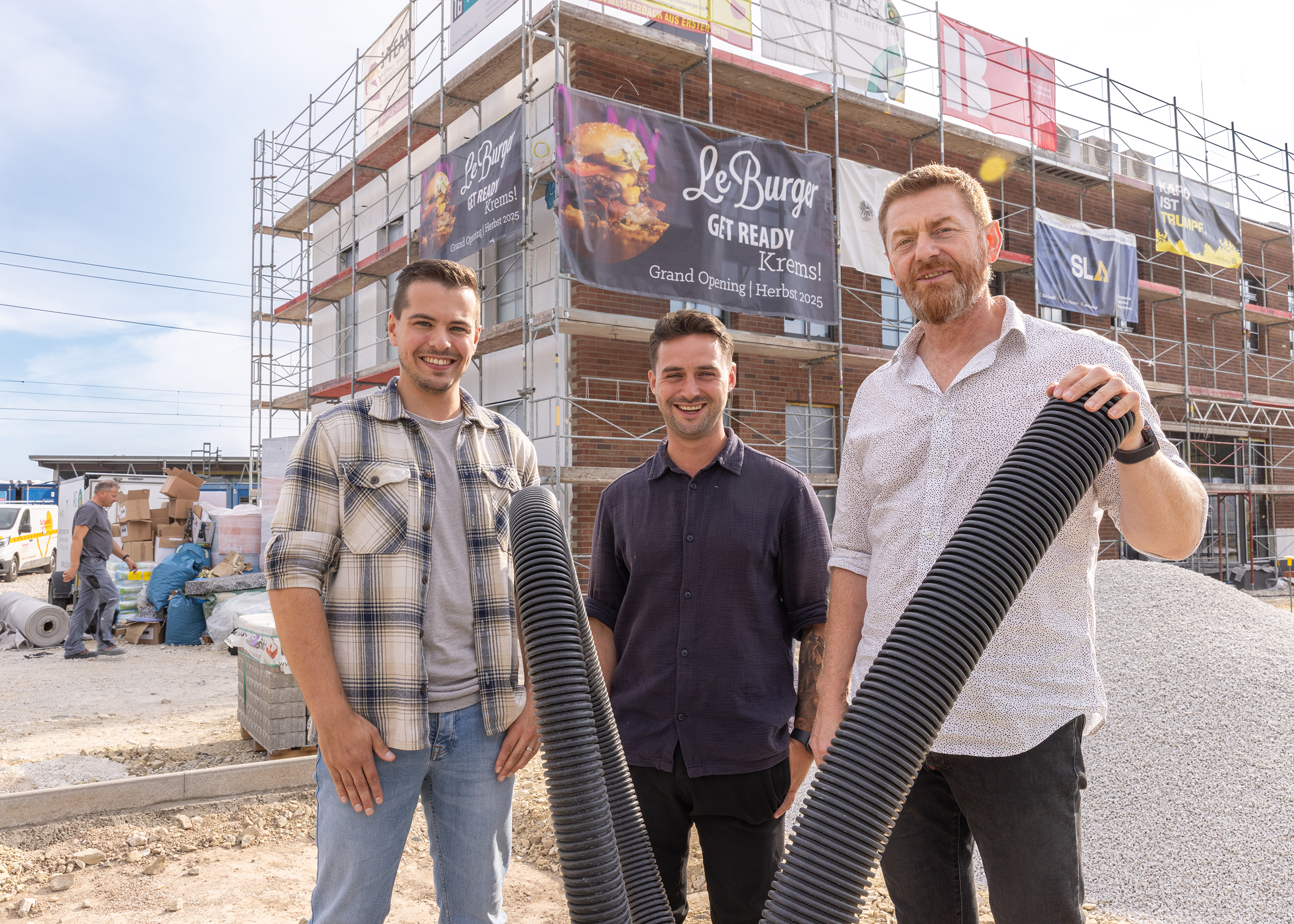 440 Quadratmeter Burgergenuss: Le Burger kommt nach Krems