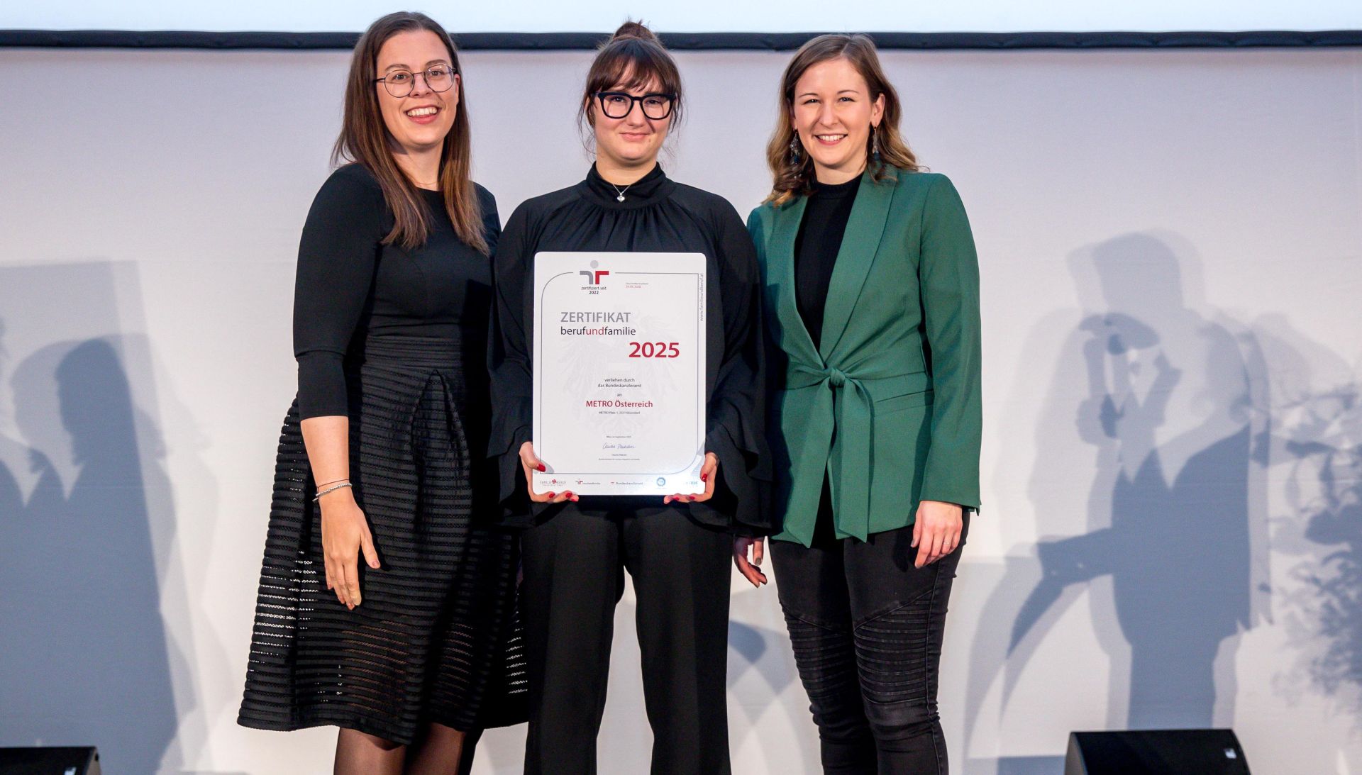 Metro als familienfreundlicher Arbeitgeber ausgezeichnet