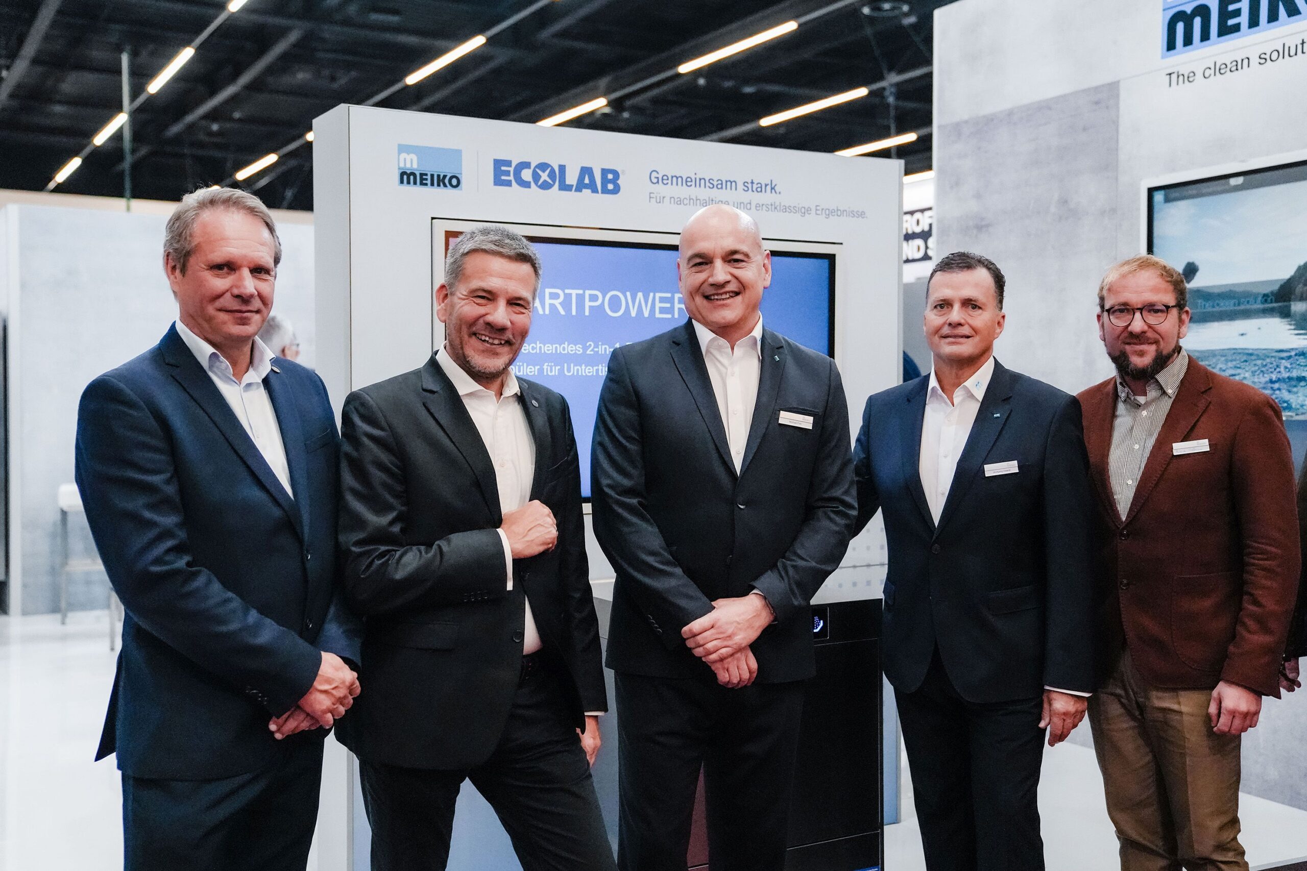 Meiko und Ecolab kündigen Partnerschaft an